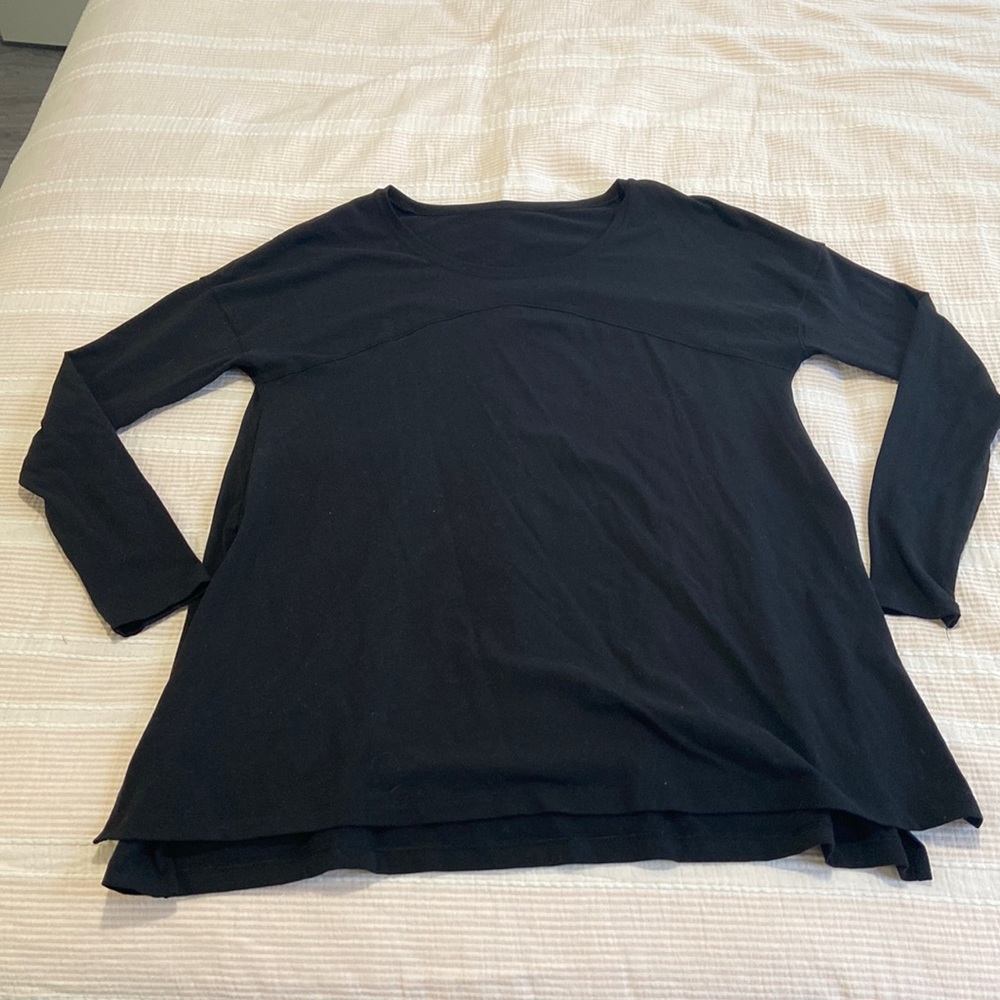 lululemon long sleeve with slits